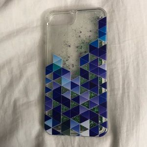 Glitter IPhone 7 Plus case